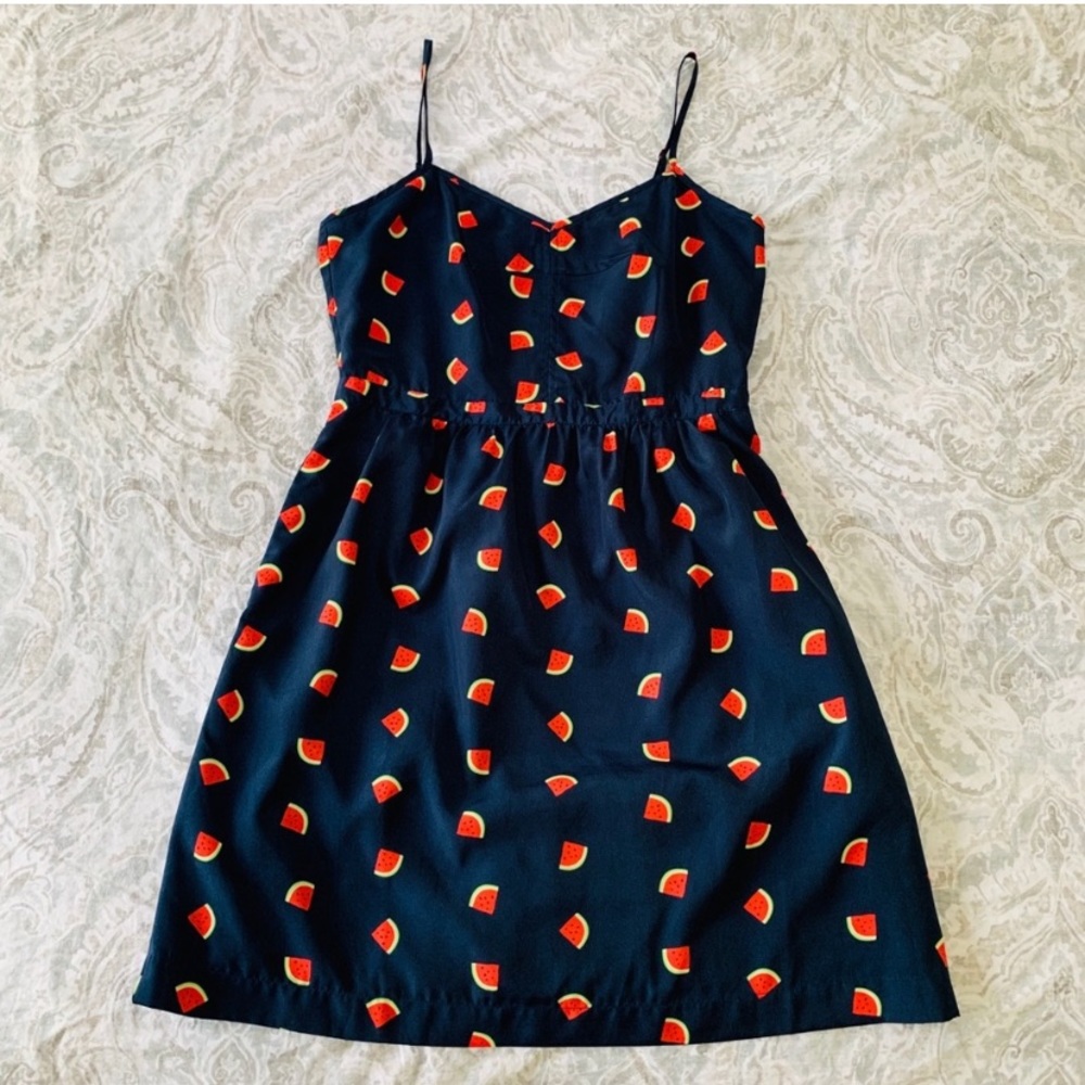 NWOT J Crew Watermelon Sun Dress 6